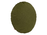  beties Wunschton Kissenhülle Organic Grün 60 cm rund – schrägansicht 