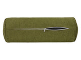  beties Wunschton Nackenrollenhülle Organic Grün 15x40 cm – liegend mit offenem Reißverschluss 