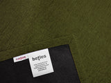  beties Wunschton Organic Grün – Stoffdetail Nahaufnahme briefeck