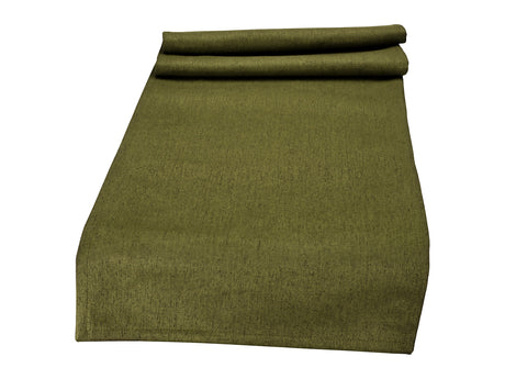  beties Wunschton Tischläufer Organic Grün 40x130 cm – Vorderansicht 