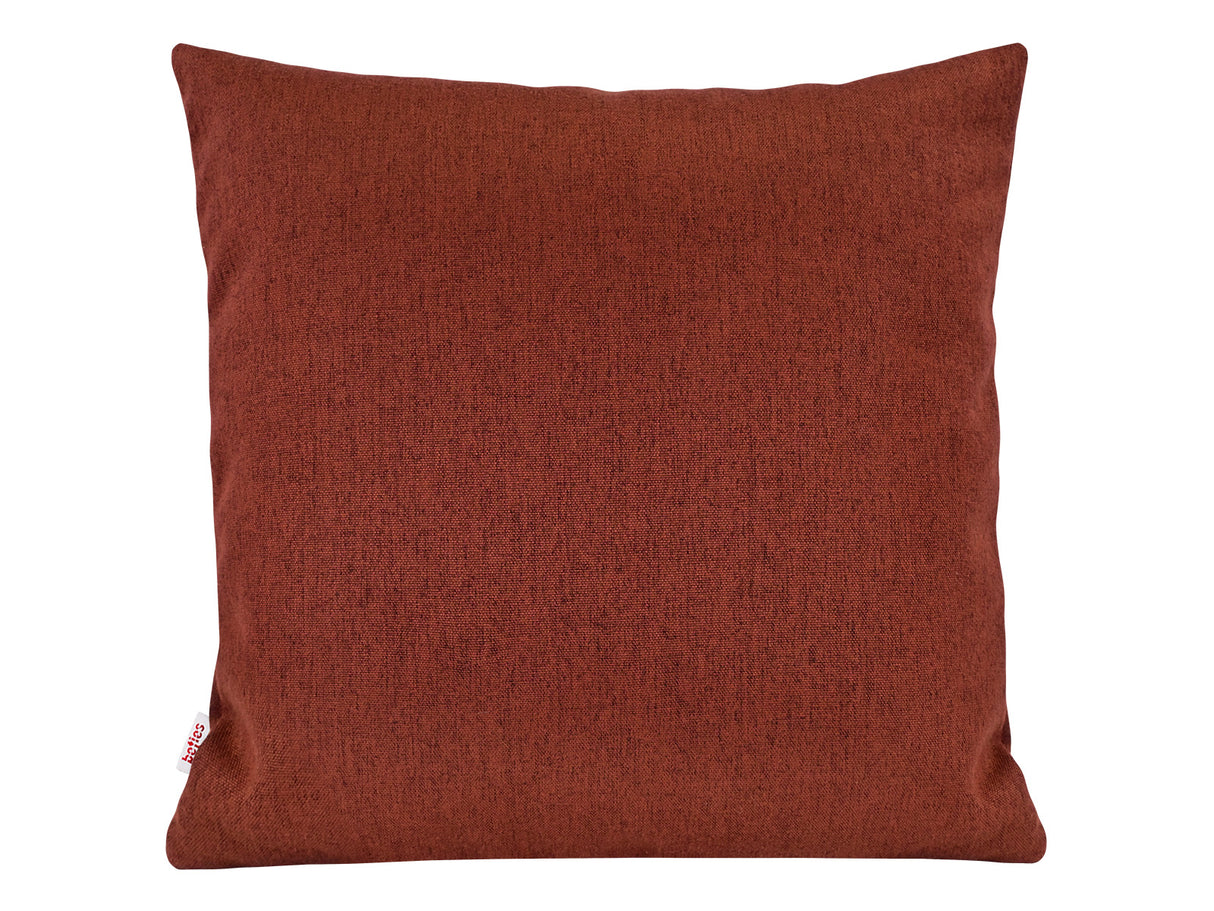  beties Wunschton Kissenhülle Rusty Bordeaux 60x60 cm – vorderansicht 