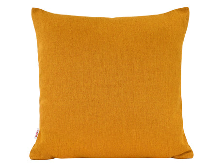  beties Wunschton Kissenhülle safrangelb 60x60 cm – Möbelstoff, vorderansicht