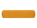  beties Wunschton Nackenrolle gefüllt safrangelb 13x50 cm – Vorderansicht, Möbelstoff 