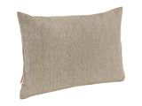  beties Wunschton Kissenhülle 25x35 cm Taupe Braun – Schrägansicht, melierter Möbelstoff 