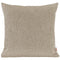  beties Wunschton Kissenhülle 40x40 cm Taupe Braun – Vorderansicht, melierter Möbelstoff Dekokissen 