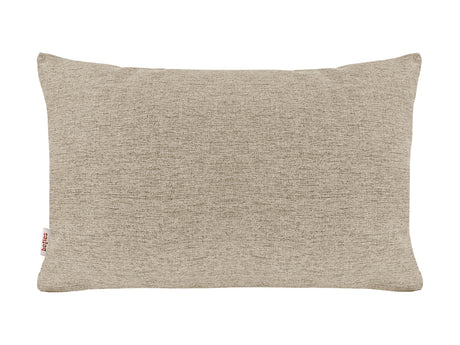  beties Wunschton Kissenhülle 40x60 cm Taupe Braun – Vorderansicht, melierter Möbelstoff Dekokissen 
