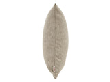  beties Wunschton Kissenhülle 45x45 cm Taupe Braun – Seitenansicht, melierter Möbelstoff 