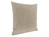  beties Wunschton Kissenhülle 50x50 cm Taupe Braun – Schrägansicht, melierter Möbelstoff Dekokissen 