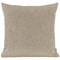  beties Wunschton Kissenhülle 50x50 cm Taupe Braun – Vorderansicht, melierter Möbelstoff Dekokissen 