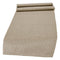 beties Wunschton XL Tischläufer 40x220 cm Taupe Braun – Vorderansicht, melierter Möbelstoff