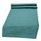 beties Wunschton Tischläufer 40x130 cm Teal Petrol – Vorderansicht, melierter Möbelstoff 