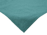  beties Wunschton XS Mitteldecke 60x60 cm Teal Petrol – Vorderansicht, melierter Möbelstoff 