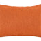  beties Wunschton Kissenhülle 25x35 cm Terracotta Orange – Vorderansicht, melierter Möbelstoff 