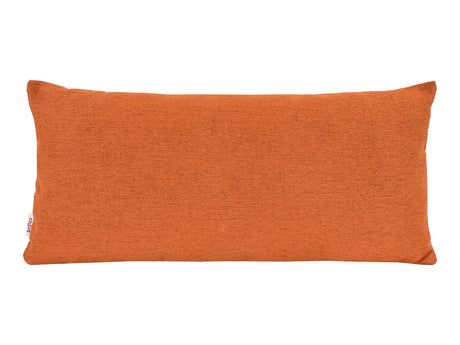  beties Wunschton Kissenhülle 30x70 cm Terracotta Orange – vorderansicht, melierter Möbelstoff 