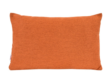 beties Wunschton Kissenhülle 40x60 cm Terracotta Orange – vorderansicht, melierter Möbelstoff
