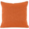  beties Wunschton Kissenhülle 50x50 cm Terracotta Orange – vorderansicht, melierter Möbelstoff 