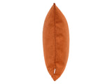 beties Wunschton Kissenhülle 60x60 cm Terracotta Orange – seitenansicht, melierter Möbelstoff 