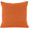  beties Wunschton Kissenhülle 60x60 cm Terracotta Orange – vorderansicht, melierter Möbelstoff 