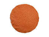 beties Wunschton XL Rollenhülle 25x70 cm Terracotta Orange – seitenansicht, melierter Möbelstoff 