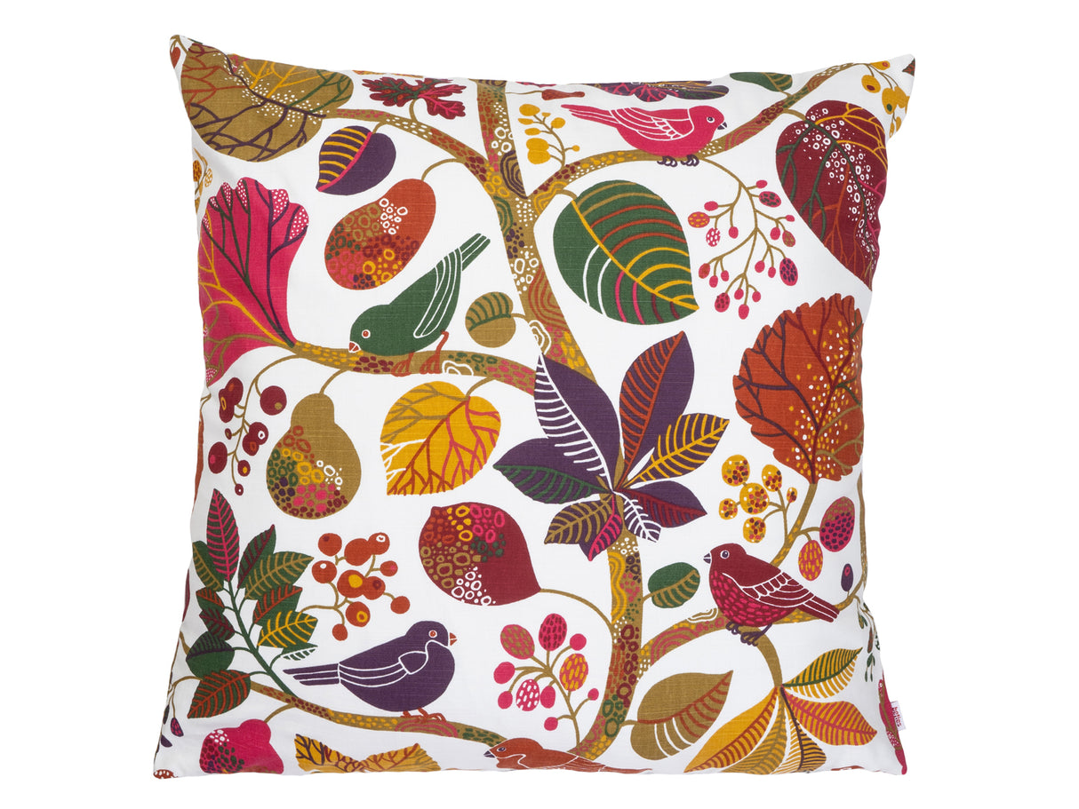 Kissenhülle ca. 60x60 cm elfenbein-bunt Baumwolle beties "Zauberwald"