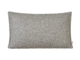 Kissenhülle ca. 30x50 cm  steel-grau beties "Boucle"