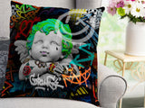 Cushion cover approx. 45x45 cm, mixed fabric, POP Collection beties "Cupido"