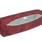 Nackenrollen Hülle ca. 15x40 cm 100% Baumwolle karmin-rot beties "Epoche"