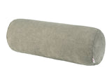 Nackenrollen Hülle ca. 15x40 cm greig-taupe Chenille-Haptik beties „FarbTon" – Gesamtansicht 