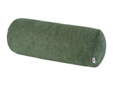  Nackenrollen Hülle ca. 15x40 cm oliven-grün Chenille-Haptik beties „FarbTon" – Gesamtansicht 