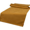  Tischläufer 40x140 cm curry-gelb Chenille-Haptik beties „FarbTon" – Tischwaesche Oeko-Tex 