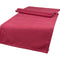  Tischlaeufer 40x140 cm himbeer-rot Chenille-Haptik beties „FarbTon" – Tischwaesche Oeko-Tex 