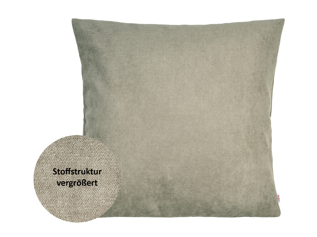 Kissenhülle greig-taupe Chenille-Haptik beties "FarbTon"