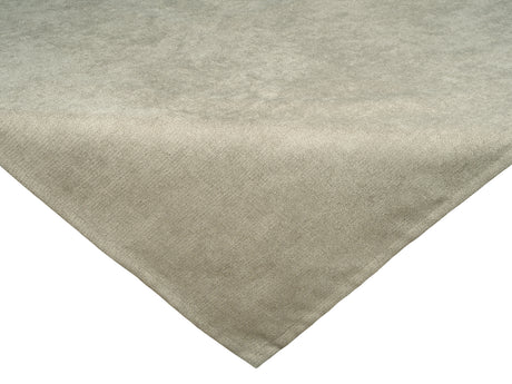  Mitteldecke 80x80 cm greig-taupe Chenille-Haptik beties „FarbTon" – Tischwaesche Oeko-Tex 