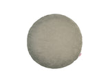 Kissenhülle rund ca. 40 cm Ø greig-taupe Chenille-Haptik beties „FarbTon"