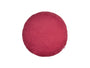 Kissenhülle rund ca. 40 cm Ø himbeer-rot Chenille-Haptik beties „FarbTon"