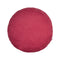 Kissenhülle rund ca. 50 cm Ø himbeer-rot Chenille-Haptik beties „FarbTon"