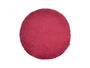 Kissenhülle rund ca. 50 cm Ø himbeer-rot Chenille-Haptik beties „FarbTon"