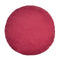  Kissenhülle rund 60 cm Ø himbeer-rot Chenille-Haptik beties „FarbTon" – Kissenbezug Oeko-Tex 