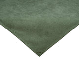  XS Mitteldecke 60x60 cm oliven-grün Chenille-Haptik beties „FarbTon" 