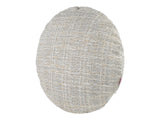  beties Outdoor-Kissenhülle 40 cm rund Beige Schrägansicht – robuste wetterfeste Rundkissenhülle für Balkon 
