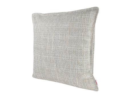  beties Freiluft Melange Outdoor-Kissenhülle 40x40 cm Beige Schrägansicht – robuste Gartendekoration 