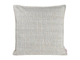  beties Freiluft Melange Outdoor-Kissenhülle 40x40 cm Beige Frontansicht – wetterfeste Kissenhülle für Balkon 