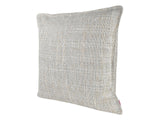  beties Freiluft Melange Outdoor-Kissenhülle 50x50 cm Beige Schräg – wetterfeste Kissenhülle für Gartensofa 