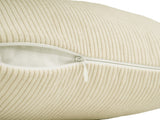 Round cushion cover approx. 80 cm Ø corduroy velvet beties "HYggelig No.1" floor cushion cover in interior decorator quality from a German company