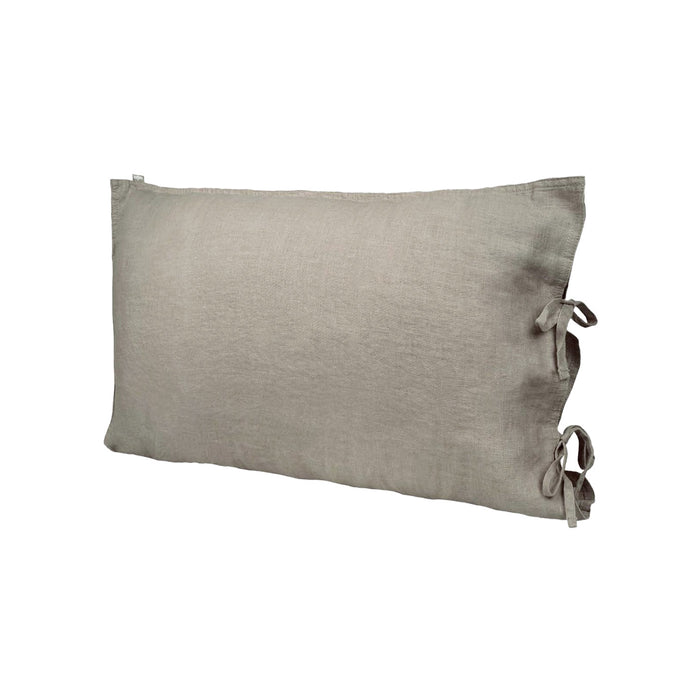 beties leinen taupe kissenhuelle 40x60