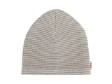 beties Sauna beanie Leinen-Waffelpique  – flach  ausgelegt