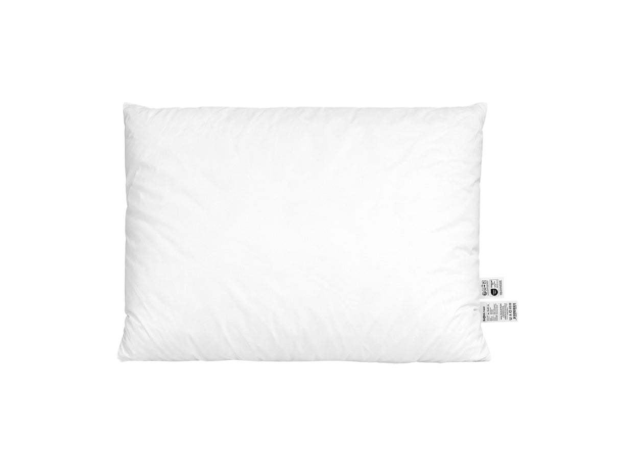  beties Publik Federkissen Fuellkissen 25x35 cm – weisses Kissen mit klassischer Federfuellung freigestellt auf weissem Hintergrund 