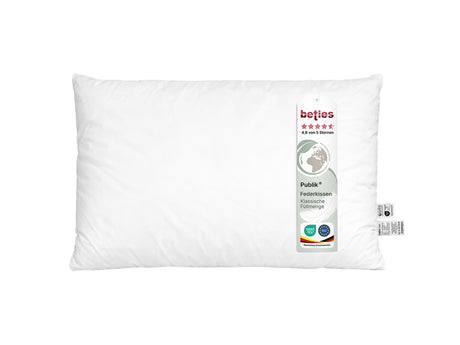 beties Publik Federkissen Fuellkissen 30x50 cm – tikett