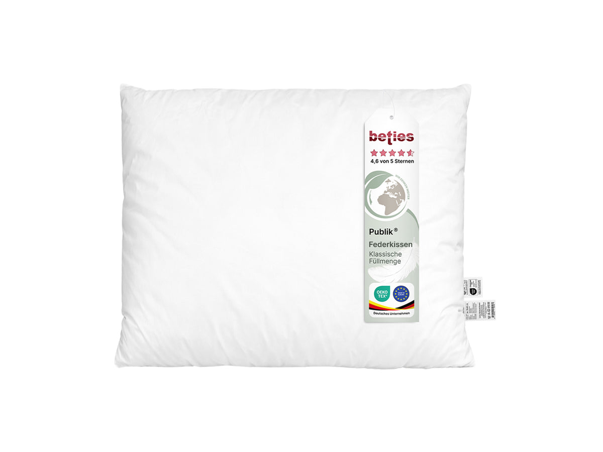 Federkissen 40x50 cm Innenkissen – Kopfkissen Sofakissen | Publik