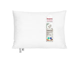 beties PublikFree Polyesterflocken Kopfkissen 50x70 cm – etikett, vegan, waschbar, Made in Europe